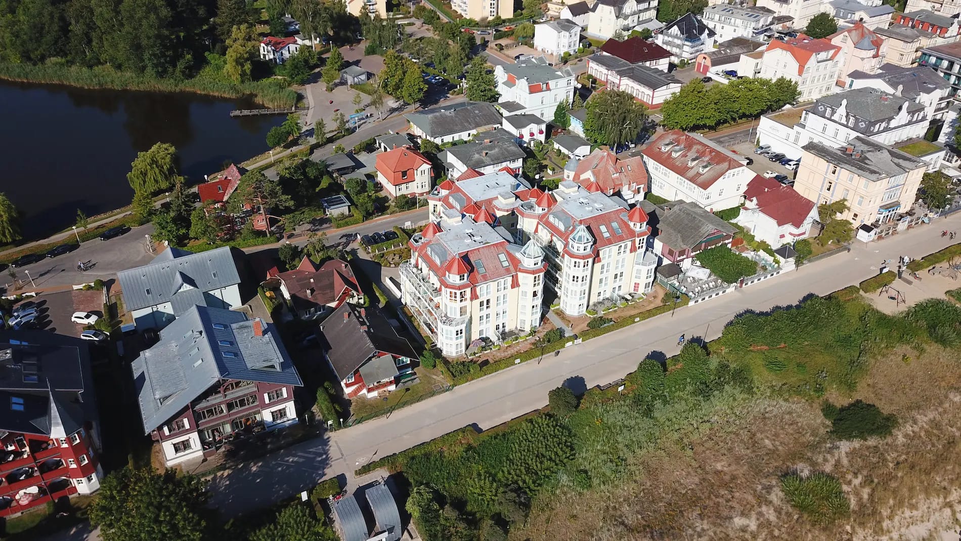 Dünenresidenz Bansin Außenansicht