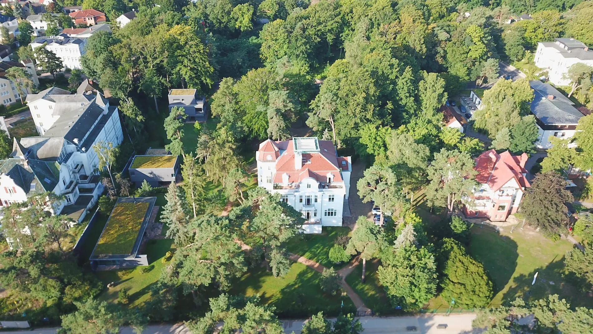 Pineblue Villas Heringsdorf: Außenansicht der Alten Villa
