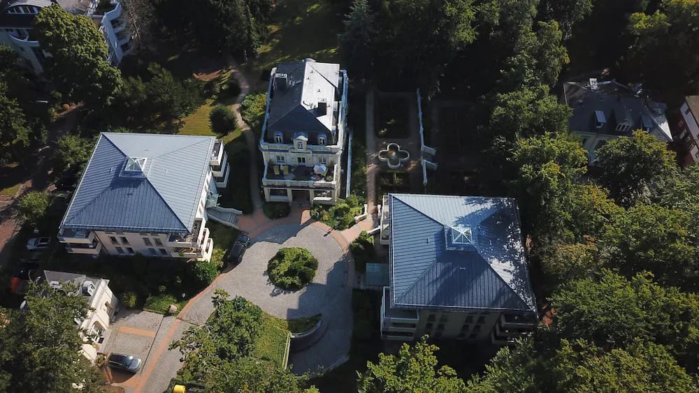 Residenz Bleichröder Heringsdorf in der Abendstimmung