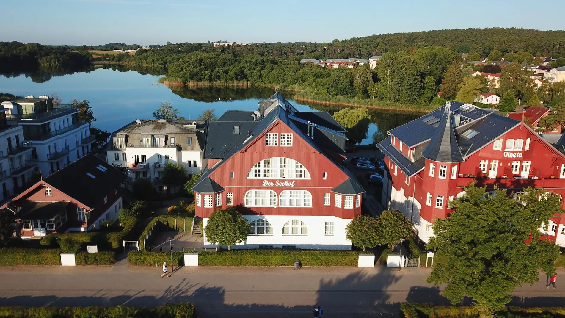 Seehof Bansin: Ferienwohnung mit Meerblick auf Usedom