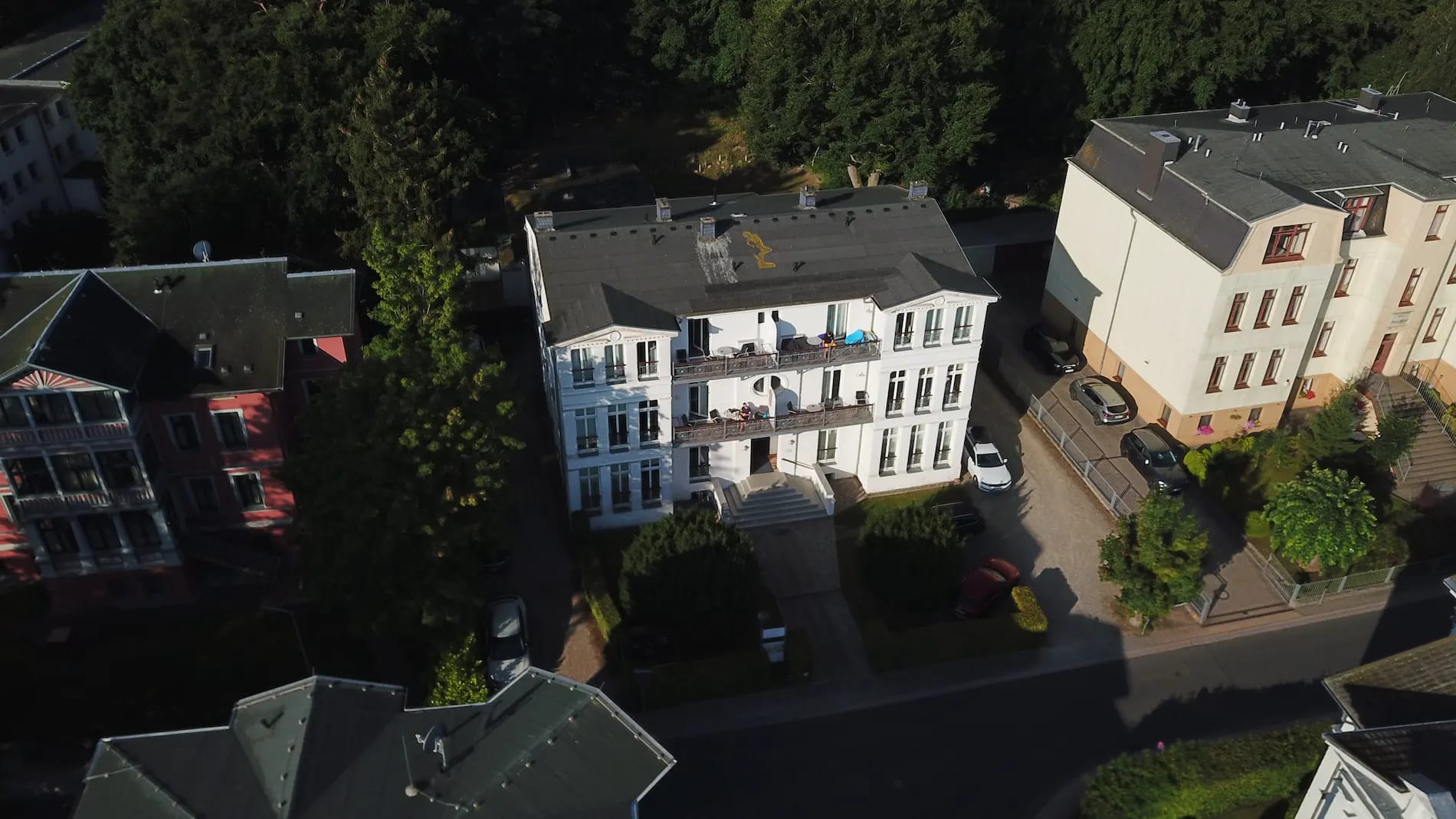 Villa Amelia Heringsdorf: zentrumsnahe Lage