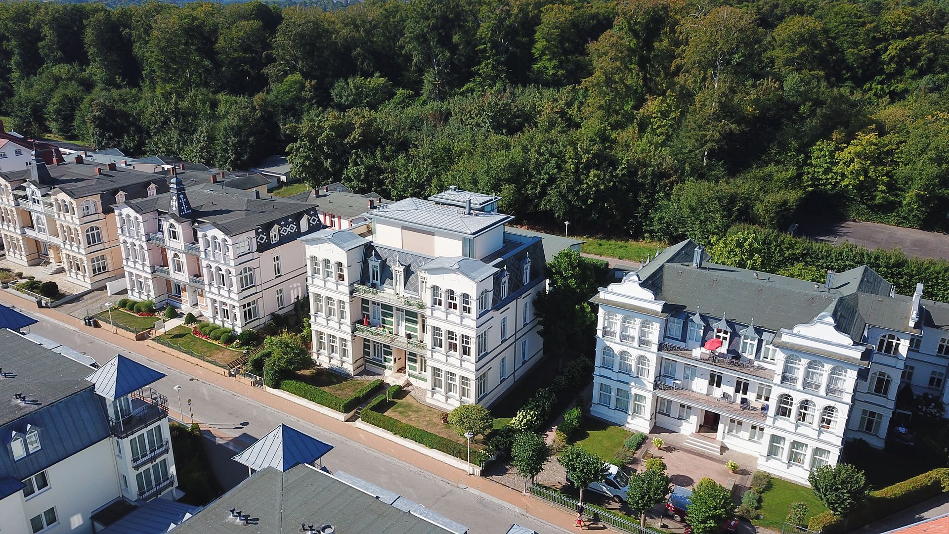 Villa Artemis Bansin: Lage im Seebad Bansin auf Usedom