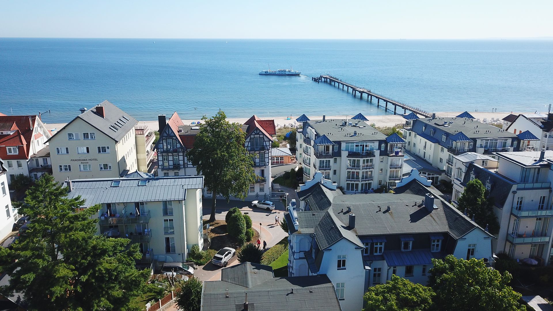Villa Astrid Bansin: Lage im Seebad Bansin auf Usedom