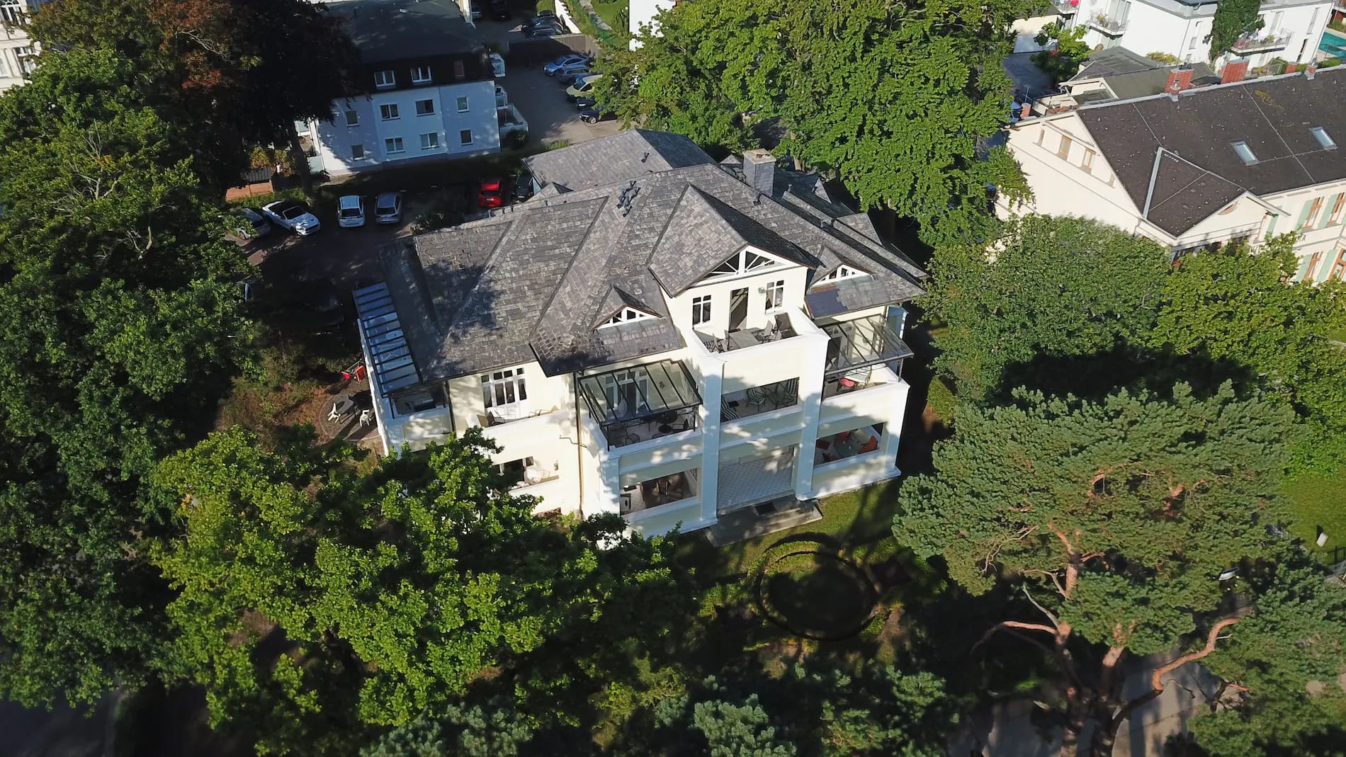 Villa Caprivi Heringsdorf: direkter Meerblick