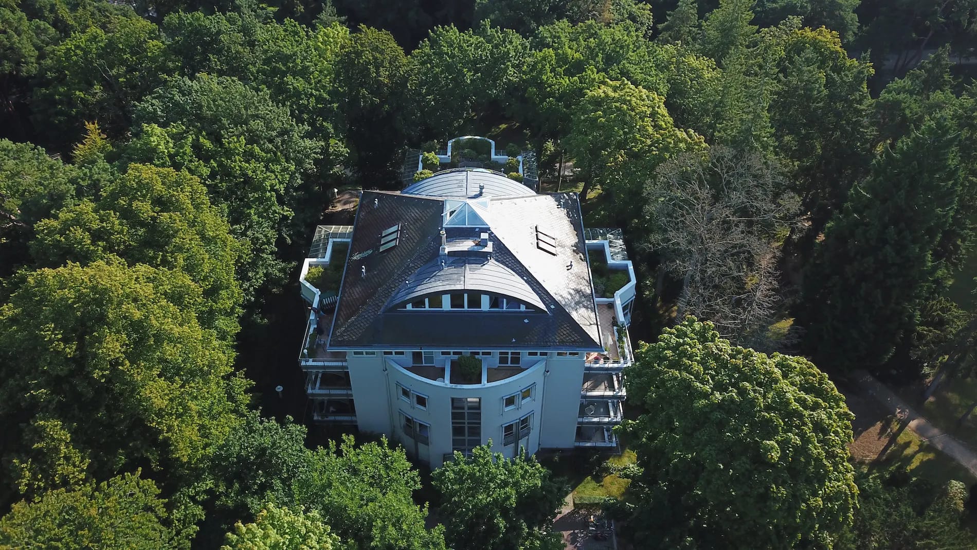 Villa Seepark Heringsdorf: ruhige und zentrale Lage