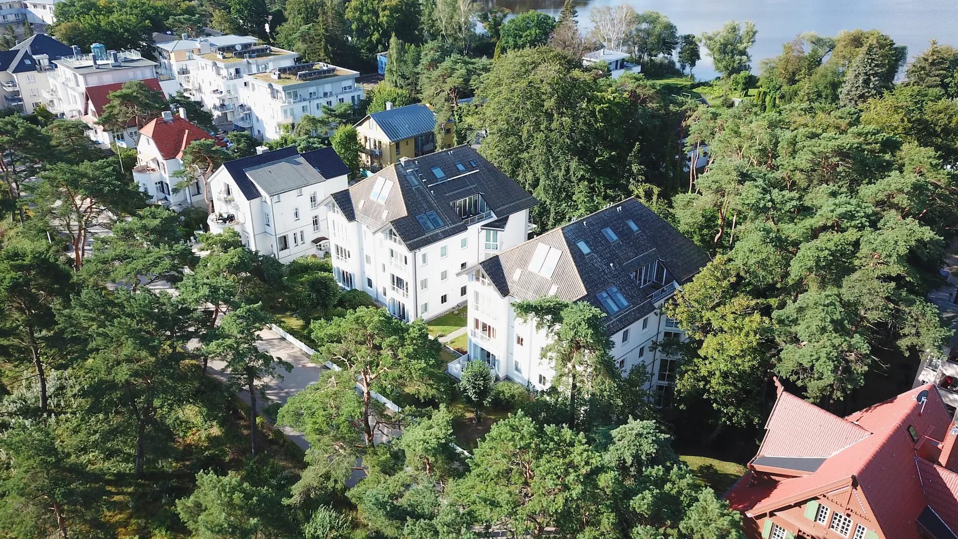 Villa Strandperle Bansin: Ferienwohnungen mit Meerblick