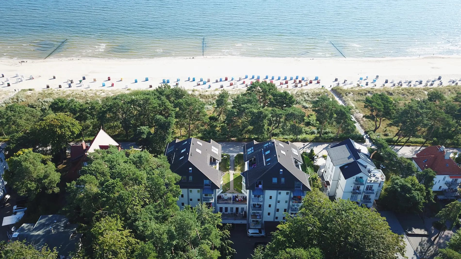 Villa Strandperle Bansin: klassische Bäderarchitektur