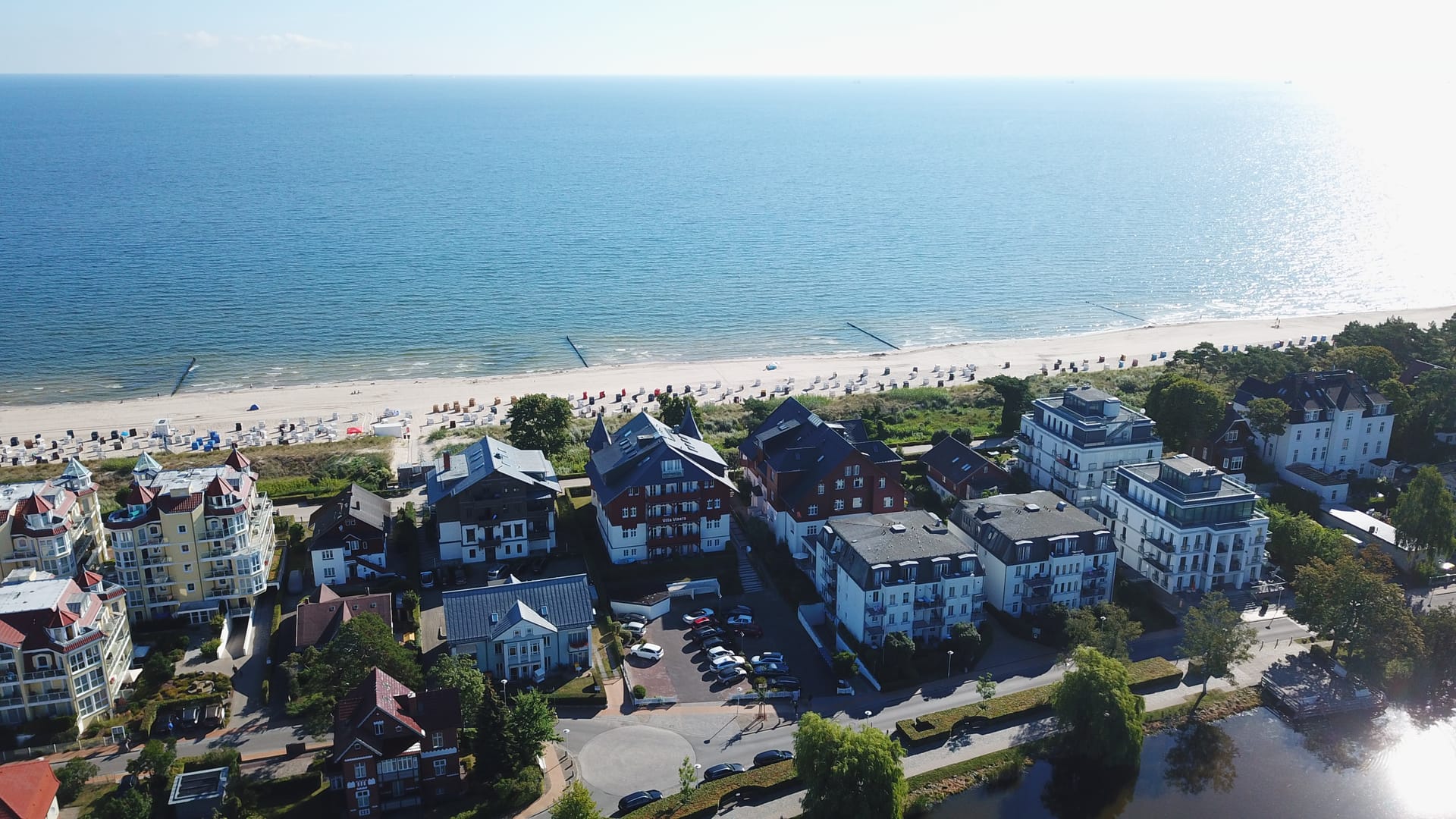 Villa Vineta Bansin: Strandnähe und Promenade