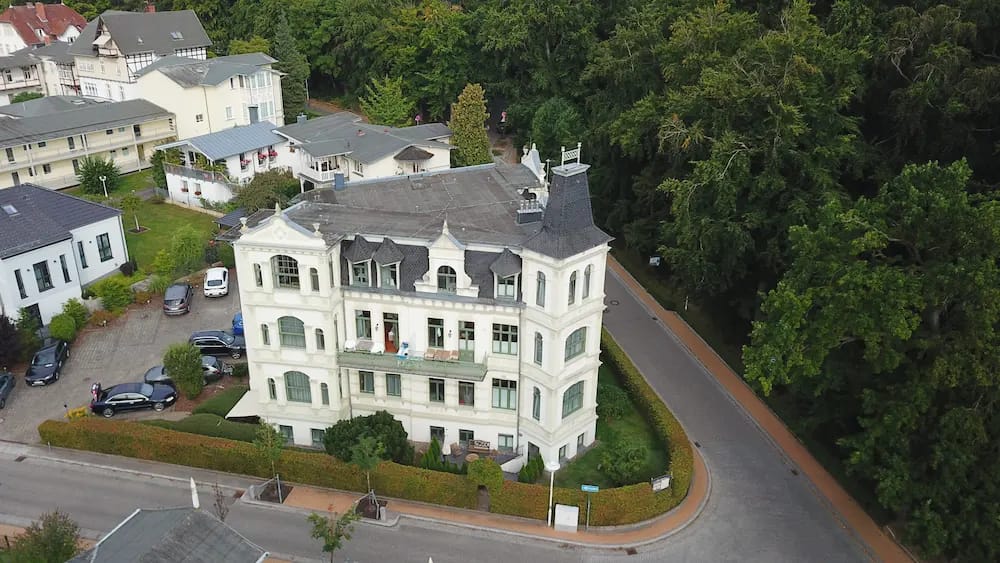 Villa Waldschloss Bansin: ruhige Lage