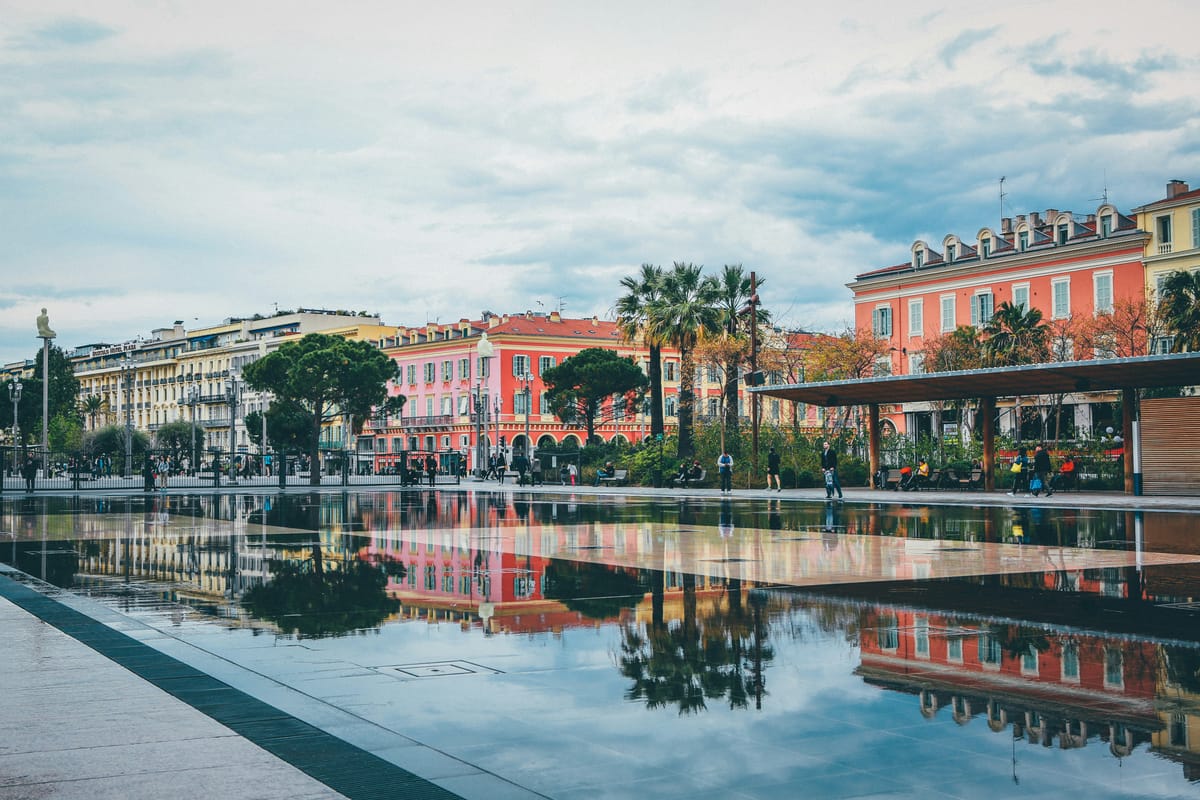 Nice an der Côte d'Azur